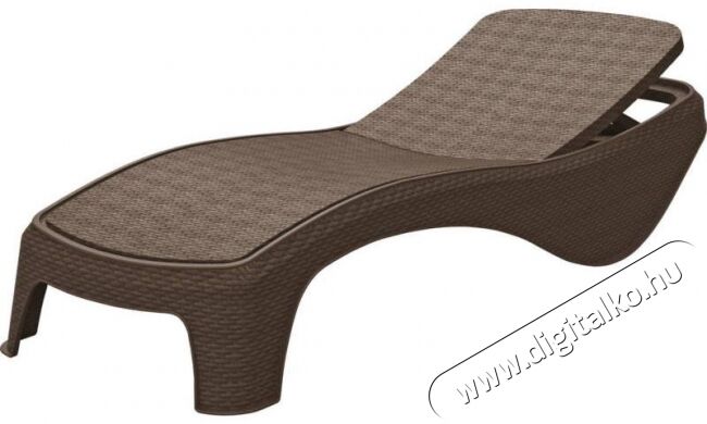 Curver ATLANTIC nyugágy - cappuccino Háztartás / Otthon / Kültér - Kültér / kerti termék / grill - Kerti bútor - 363462