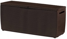 Curver CAPRI 305L tároló - barna Háztartás / Otthon / Kültér - Kültér / kerti termék / grill - Kerti bútor - 363469