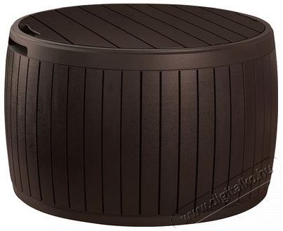 Curver CIRCA WOOD 140L tároló Háztartás / Otthon / Kültér - Lakásfelszerelés - Tároló - 363474