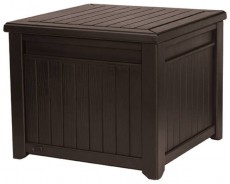 Curver CUBE RATTAN 208L tároló - barna Háztartás / Otthon / Kültér - Lakásfelszerelés - Tároló - 363487