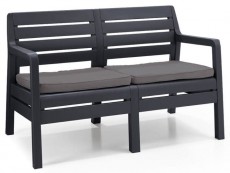 Curver DELANO 2 SEATER BENCH kétszemélyes pad Háztartás / Otthon / Kültér - Kültér / kerti termék / grill - Kerti bútor - 363492