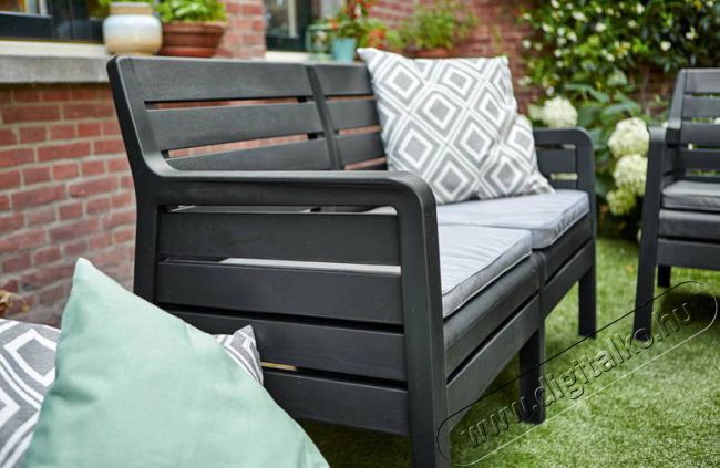 Curver DELANO 2 SEATER BENCH kétszemélyes pad Háztartás / Otthon / Kültér - Kültér / kerti termék / grill - Kerti bútor - 363492