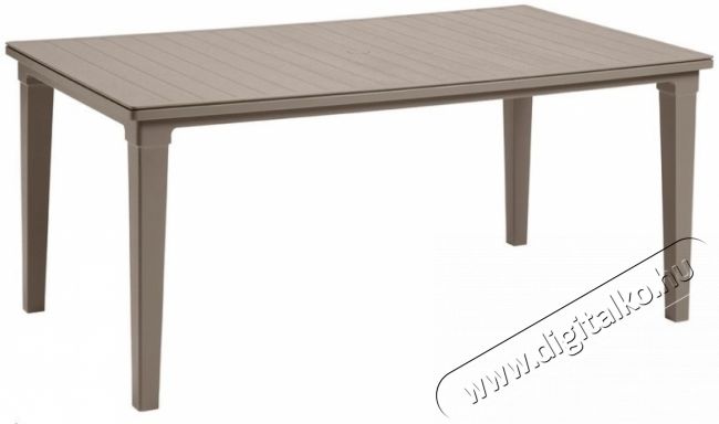 Curver FUTURA asztal - cappuccino Háztartás / Otthon / Kültér - Kültér / kerti termék / grill - Kerti bútor - 363504