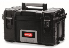 Curver KETER 22 GEAR szerszámosláda - fekete/szürke Háztartás / Otthon / Kültér - Szerszám - Szerszámoskocsi - 363522