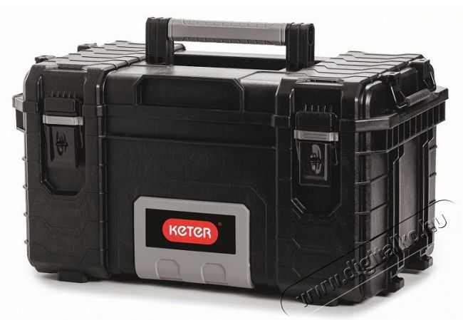 Curver KETER 22 GEAR szerszámosláda - fekete/szürke Háztartás / Otthon / Kültér - Szerszám - Szerszámoskocsi - 363522