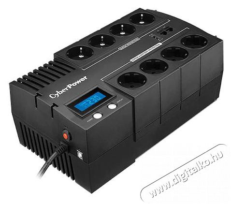 CYBERPOWER UPS BR1200ELCD (8 aljzat) 1200VA 720W, 230V sz&uuml;netmentes eloszt&oacute;sor + USB LINE-INTERAKT&Iacute;V Iroda &eacute;s sz&aacute;m&iacute;t&aacute;stechnika - Sz&aacute;m&iacute;t&oacute;g&eacute;p tartoz&eacute;k - T&aacute;pegys&eacute;g - 487306