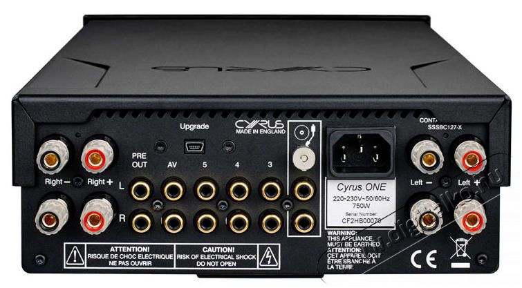 Cyrus ONE Sztereó integrált erősítő Audio-Video / Hifi / Multimédia - Hifi - Sztereó - Sztereó erősítő - 354966