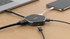D-Link 4 az 1-ben USB-C HUB  Iroda és számítástechnika - Notebook kiegészítő - USB hub / elosztó - 372156