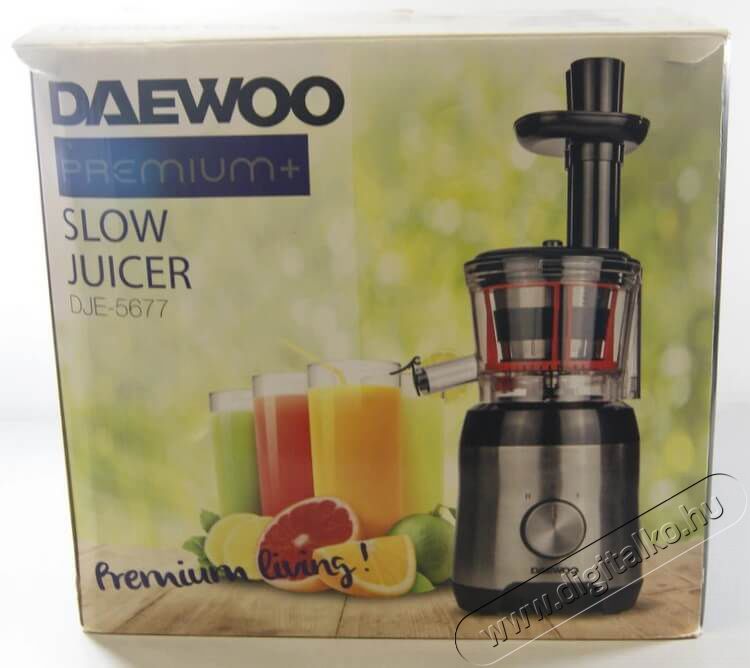 Daewoo DJE5677 lass&uacute; gy&uuml;m&ouml;lcspr&eacute;s Konyhai term&eacute;kek - Konyhai kisg&eacute;p (elők&eacute;sz&iacute;t&eacute;s / feldolgoz&aacute;s) - Gy&uuml;m&ouml;lcs centrifuga / pr&eacute;s - 365244