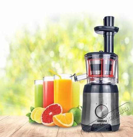 Daewoo DJE5677 lass&uacute; gy&uuml;m&ouml;lcspr&eacute;s Konyhai term&eacute;kek - Konyhai kisg&eacute;p (elők&eacute;sz&iacute;t&eacute;s / feldolgoz&aacute;s) - Gy&uuml;m&ouml;lcs centrifuga / pr&eacute;s - 365244