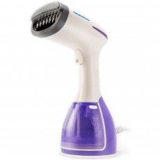 Daewoo DGS1500PK F&uuml;ggőleges gőz&ouml;lős vasal&oacute;, 1500 W, 280 ml, gőz 60 g/perc, Feh&eacute;r/Lila H&aacute;ztart&aacute;s / Otthon / K&uuml;lt&eacute;r - Vasal&oacute; - Gőz&aacute;llom&aacute;s - 533201