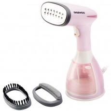 Daewoo DGS1500PK F&uuml;ggőleges gőz&ouml;lős vasal&oacute;, 1500 W, 280 ml, gőz 60 g/perc, Feh&eacute;r/R&oacute;zsasz&iacute;n H&aacute;ztart&aacute;s / Otthon / K&uuml;lt&eacute;r - Vasal&oacute; - Gőz&aacute;llom&aacute;s - 533200
