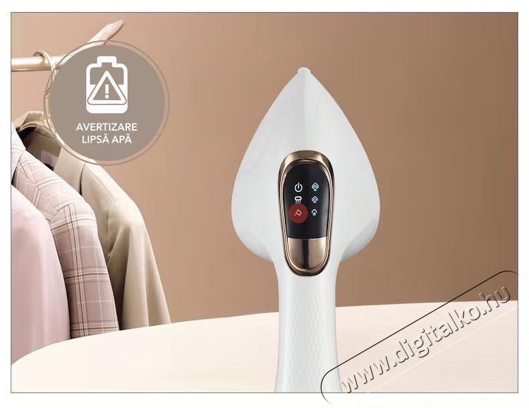 Daewoo DGS2000WG f&uuml;ggőleges gőz&ouml;lős &eacute;s sz&aacute;raz vasal&oacute;, 2000 W, LED kezelőpanel, 300 ml-es v&iacute;ztart&aacute;ly, 25 g/perc gőzkibocs&aacute;t&aacute;s, feh&eacute;r H&aacute;ztart&aacute;s / Otthon / K&uuml;lt&eacute;r - Vasal&oacute; - Vasal&oacute; - 533214