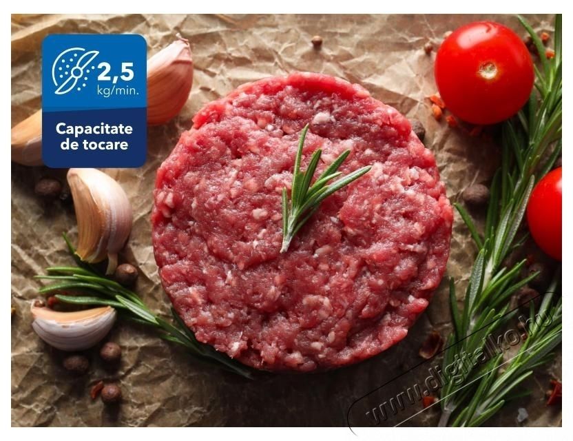 Daewoo DMG2000DC h&uacute;sdar&aacute;l&oacute;, 2000 W, 2,5 kg/perc, 3 v&aacute;g&oacute;t&aacute;rcsa, paradicsoml&eacute; + kolb&aacute;sz tartoz&eacute;kok, rozsdamentes ac&eacute;l penge, bolyg&oacute; funkci&oacute;, l. v&eacute;delmi oszt&aacute;ly, Fekete/ez&uuml;st Konyhai term&eacute;kek - Konyhai kisg&eacute;p (elők&eacute;sz&iacute;t&eacute;s / feldolgoz&aacute;s) - H&uacute;sdar&aacute;l&oacute; - 533191