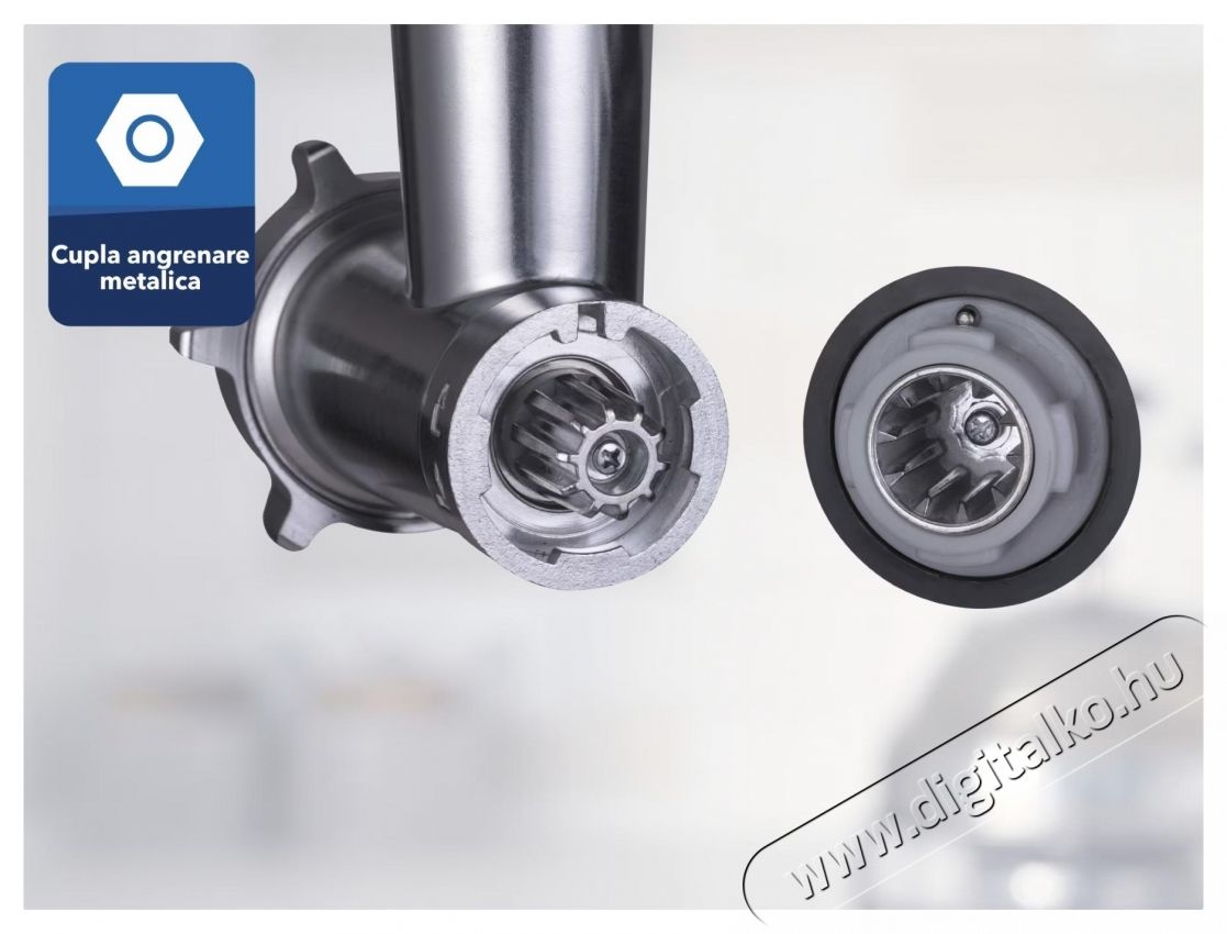 Daewoo DMG2000DC h&uacute;sdar&aacute;l&oacute;, 2000 W, 2,5 kg/perc, 3 v&aacute;g&oacute;t&aacute;rcsa, paradicsoml&eacute; + kolb&aacute;sz tartoz&eacute;kok, rozsdamentes ac&eacute;l penge, bolyg&oacute; funkci&oacute;, l. v&eacute;delmi oszt&aacute;ly, Fekete/ez&uuml;st Konyhai term&eacute;kek - Konyhai kisg&eacute;p (elők&eacute;sz&iacute;t&eacute;s / feldolgoz&aacute;s) - H&uacute;sdar&aacute;l&oacute; - 533191