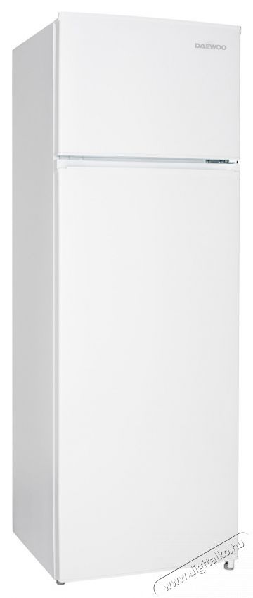 Daewoo DTS-240MEW Static Hűtőszekr&eacute;ny, felső fagyaszt&oacute;, nett&oacute; t&eacute;rfogat 235 L, mechanikus vez&eacute;rl&eacute;s, ford&iacute;that&oacute; ajt&oacute;k, palackos polc, E energiaoszt&aacute;ly, feh&eacute;r Konyhai term&eacute;kek - Hűtő, fagyaszt&oacute; (szabadon&aacute;ll&oacute;) - Fel&uuml;lfagyaszt&oacute;s kombin&aacute;lt hűtő - 533188