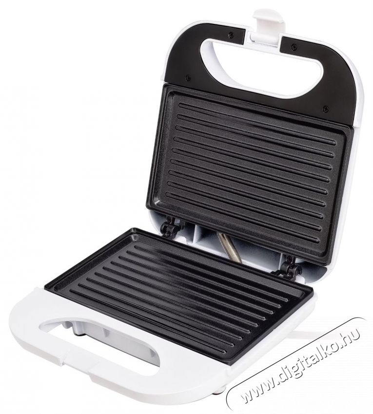 Daewoo szendvicss&uuml;tő, hagyom&aacute;nyos kivitel, tapad&aacute;smentes lapok, termoszt&aacute;t, CoolTouch, Feh&eacute;r Konyhai term&eacute;kek - Konyhai kisg&eacute;p (s&uuml;t&eacute;s / főz&eacute;s / hűt&eacute;s / &eacute;telk&eacute;sz&iacute;t&eacute;s) - Melegszendvics / gofri s&uuml;tő - 533198