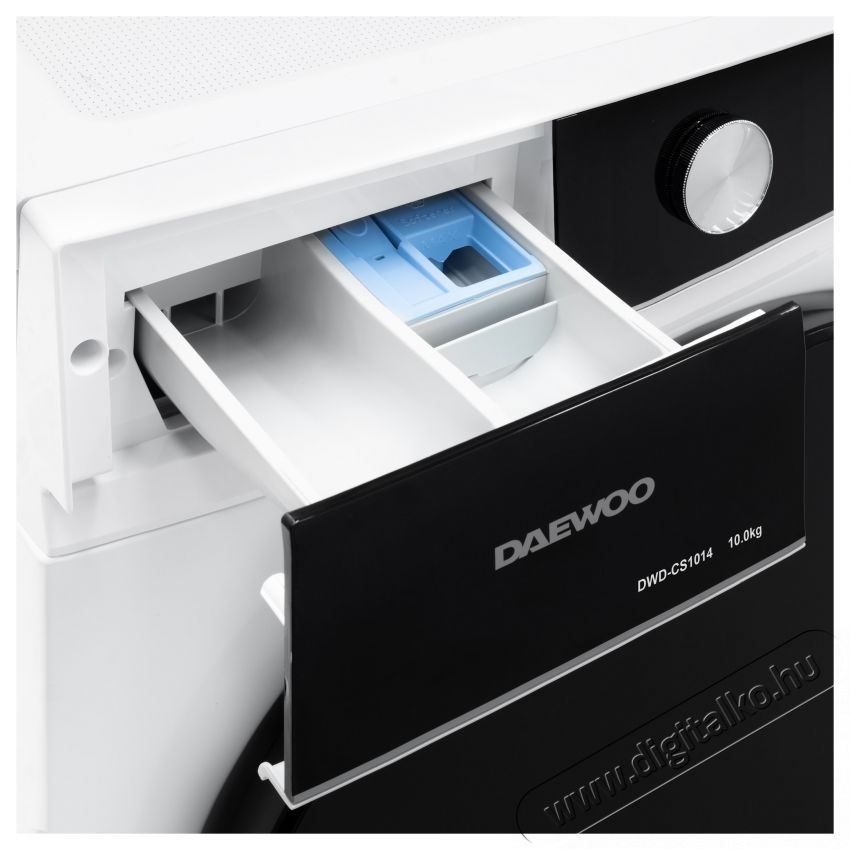 Daewoo DWD-CS1014 mos&oacute;g&eacute;p, 10 kg, inverteres motor, 1400 ford/perc, A-30% energiaoszt&aacute;ly, 16 program, &eacute;rintőgombok, fekete kezelőpanel sz&iacute;nes ikonokkal, fekete dupla ajt&oacute;, Feh&eacute;r H&aacute;ztart&aacute;s / Otthon / K&uuml;lt&eacute;r - Mos&oacute;g&eacute;p / sz&aacute;r&iacute;t&oacute;g&eacute;p - El&ouml;lt&ouml;ltős norm&aacute;l (60cm-ig) mos&oacute;g&eacute;p - 536358