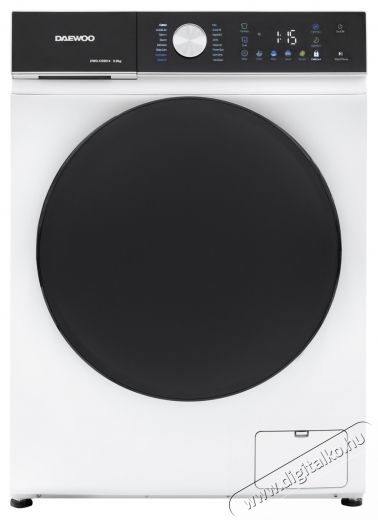 Daewoo mos&oacute;g&eacute;p, 9 kg, Inverter motor, 1400 rpm, 16 program, &Eacute;rintőgombok, Fekete kezelőpanel sz&iacute;nes ikonokkal, Fekete dupla ajt&oacute; (PC bor&iacute;t&aacute;s), A energiaoszt&aacute;ly, Feh&eacute;r H&aacute;ztart&aacute;s / Otthon / K&uuml;lt&eacute;r - Mos&oacute;g&eacute;p / sz&aacute;r&iacute;t&oacute;g&eacute;p - El&ouml;lt&ouml;ltős norm&aacute;l (60cm-ig) mos&oacute;g&eacute;p - 536354