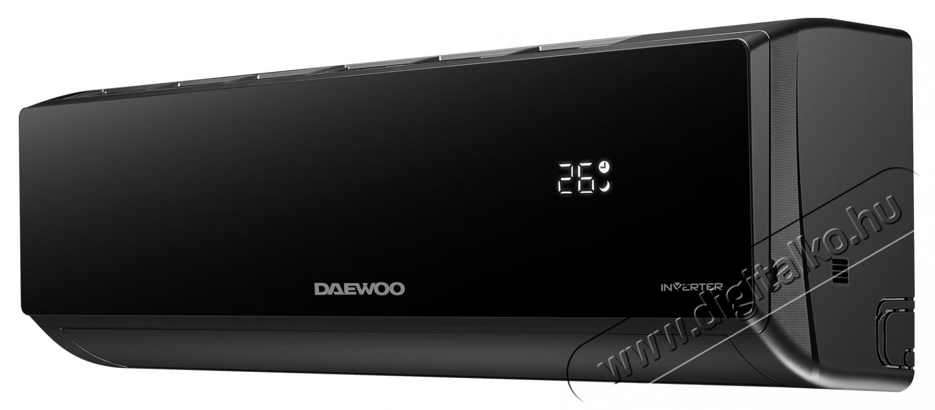 Daewoo DAC-09CHSDB-NK 9000 BTU kl&iacute;ma, WI-FI, A++ energiaoszt&aacute;ly, Ez&uuml;st ion szűrők, Eco Mode, iFeel, Fekete H&aacute;ztart&aacute;s / Otthon / K&uuml;lt&eacute;r - Ventil&aacute;tor / L&eacute;gkondicion&aacute;l&oacute; - Split kl&iacute;ma - 536351