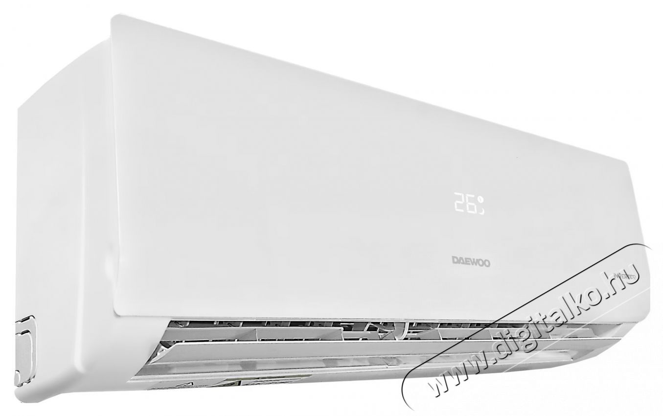 Daewoo DAC-12CHSDW-NK 12000 BTU kl&iacute;ma, Wi-Fi, A++, Ez&uuml;st ion szűrők, ECO m&oacute;d, iFeel, Feh&eacute;r H&aacute;ztart&aacute;s / Otthon / K&uuml;lt&eacute;r - Ventil&aacute;tor / L&eacute;gkondicion&aacute;l&oacute; - Split kl&iacute;ma - 536349