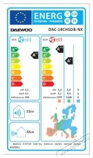 Daewoo DAC-18CHSDB-NK 18000 BTU kl&iacute;ma, WI-FI, A++ energiaoszt&aacute;ly, Ez&uuml;st ion szűrők, Eco Mode, iFeel, Fekete H&aacute;ztart&aacute;s / Otthon / K&uuml;lt&eacute;r - Ventil&aacute;tor / L&eacute;gkondicion&aacute;l&oacute; - Split kl&iacute;ma - 536347