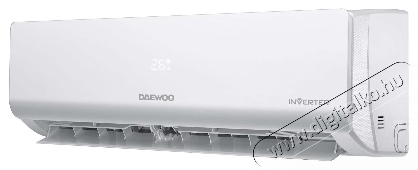 Daewoo DAC-24CHSDW NK 24000 BTU kl&iacute;ma, WI-FI, A++, ez&uuml;stionos szűrők, Eco Mode, i Feel, feh&eacute;r H&aacute;ztart&aacute;s / Otthon / K&uuml;lt&eacute;r - Ventil&aacute;tor / L&eacute;gkondicion&aacute;l&oacute; - Split kl&iacute;ma - 536344