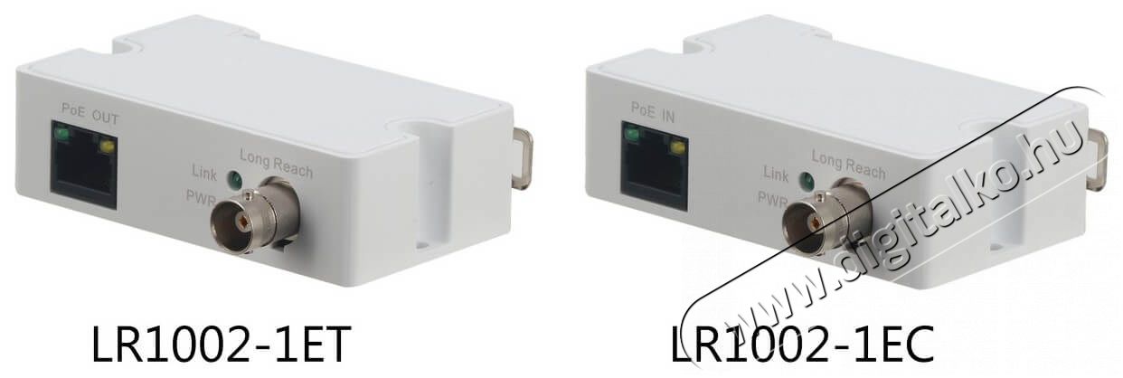 Dahua LR1002-1ET PoE támogatás Ethervet over Coax konverter Tv kiegészítők - Kábel / csatlakozó - Csatlakozó / elosztó / átalakító - 368985