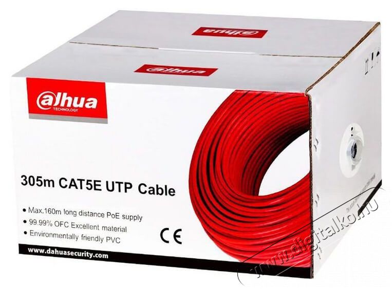 Dahua PFM920I-5EUN-C 305m réz PVC árnyékolatlan fali kábel Fotó-Videó kiegészítők - Kábel - Egyéb kábel - 369034