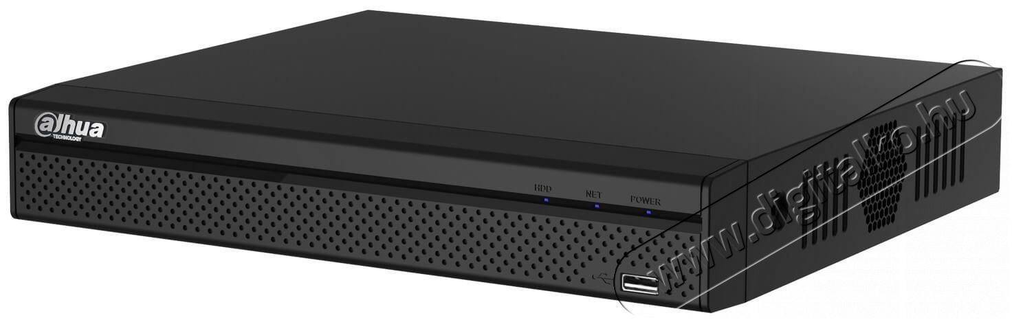 Dahua NVR2104HS-P-4KS2 4 csatorna/4x PoE hálózati rögzítő(NVR) Háztartás / Otthon / Kültér - Biztonságtechnika - Riasztó kezelő / irányító - 368989