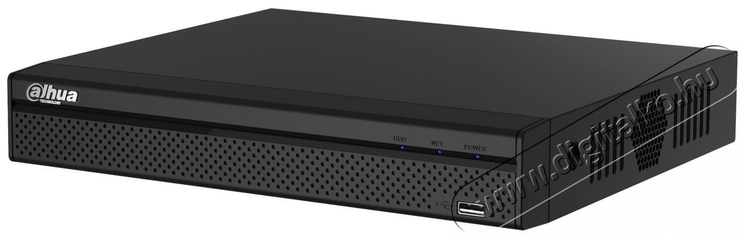 Dahua NVR2108HS-4KS2 8 csatornás hálózati rögzítő(NVR) Háztartás / Otthon / Kültér - Biztonságtechnika - Riasztó kezelő / irányító - 368993