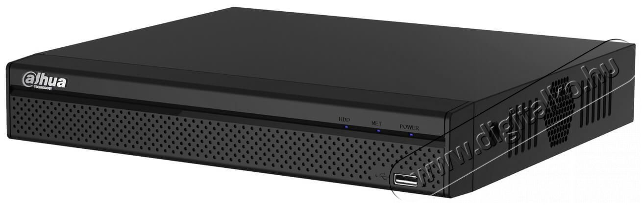 Dahua NVR2108HS-8P-4KS2 8 csatornás 8x PoE hálózati rögzítő(NVR) Háztartás / Otthon / Kültér - Biztonságtechnika - Riasztó kezelő / irányító - 368994