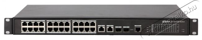 Dahua PFS4226-24ET-240 24port 10/100Mbps LAN PoE/PoE+ (240W) menedzselhető switch Iroda és számítástechnika - Hálózat - Switch - 332492