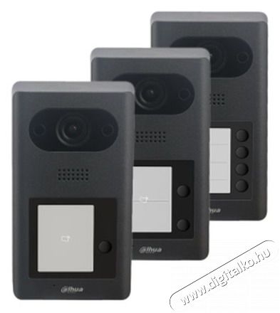 Dahua VTO3211D-P4-S2 4 lakásos/2MP/kültéri egység/IP video kaputelefon Háztartás / Otthon / Kültér - Lakásfelszerelés - Csengő - 395178