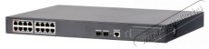 Dahua PFS4218-16GT-240 2x100/1000 (HighPoE/PoE+/PoE)+14x 100/1000 (PoE)+2x SFP uplink 240W menedzselhető PoE switch Iroda és számítástechnika - Hálózat - Switch - 387836