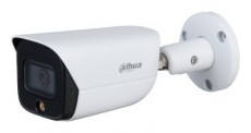 Dahua IPC-HFW3249E-AS-LED-0360B/kültéri/2MP Lite AI/3,6mm/LED30m/Full-Color IP csőkamera Háztartás / Otthon / Kültér - Biztonságtechnika - Biztonsági kamera - 404743