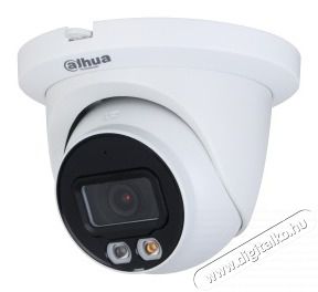 Dahua IPC-HDW2449TM-S-IL-0280B /kültéri/4MP/WizSense/2,8mm/IR/LED 30m/FullColor/ Duál megvilágítású IP turret kamera Háztartás / Otthon / Kültér - Biztonságtechnika - Biztonsági kamera - 409522