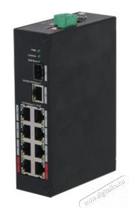 Dahua PFS3110-8ET-96-V2 2x 10/100(Hi-PoE/PoE+/PoE)+6x 10/100(PoE+/PoE)+1x gigabit uplink+1x SFP uplink, 96W PoE switch Iroda és számítástechnika - Hálózat - Switch - 409769
