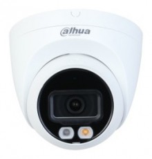 Dahua IPC-HDW2449T-S-IL-0280B /kültéri/4MP/WizSense/2,8mm/IR/LED 30m/FullColor/ Duál megvilágítású IP turret kamera Háztartás / Otthon / Kültér - Biztonságtechnika - Biztonsági kamera - 461264