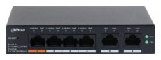 Dahua CS4006-4ET-60 4x10/100 Mbps PoE + 2x10/100 Mbps uplink/60W/Cloud Managed PoE Switch Iroda és számítástechnika - Hálózat - Switch - 514527