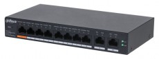 Dahua CS4010-8ET-60 8x10/100 Mbps PoE + 2x1 Gbps uplink/60W/Cloud Managed PoE Switch Iroda és számítástechnika - Hálózat - Switch - 514529