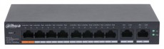 Dahua CS4010-8ET-60 8x10/100 Mbps PoE + 2x1 Gbps uplink/60W/Cloud Managed PoE Switch Iroda &eacute;s sz&aacute;m&iacute;t&aacute;stechnika - H&aacute;l&oacute;zat - Switch - 514529