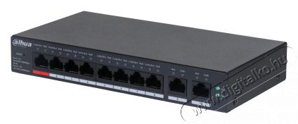 Dahua CS4010-8GT-110 8x1 Gbps PoE + 2x1 Gbps uplink/110W/Cloud Managed PoE Switch Iroda &eacute;s sz&aacute;m&iacute;t&aacute;stechnika - H&aacute;l&oacute;zat - Switch - 514530