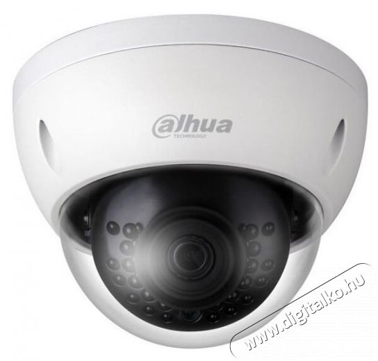 Dahua IPC-HDBW1230E-0280B-S5 kültéri mini dómkamera Háztartás / Otthon / Kültér - Biztonságtechnika - Biztonsági kamera - 368943