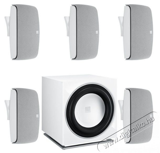 Dali Fazon Sat 5.0 + Zensor Sub E-12F Hangfalszett - fehér Audio-Video / Hifi / Multimédia - Hangfal - Hangfalszett - Hangfalszett - 281704