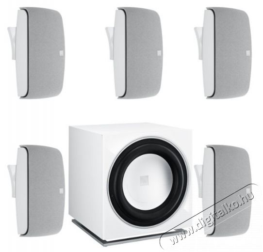 Dali Fazon Sat 5.0 + Zensor Sub E-12F Hangfalszett - fehér Audio-Video / Hifi / Multimédia - Hangfal - Hangfalszett - Hangfalszett - 281704