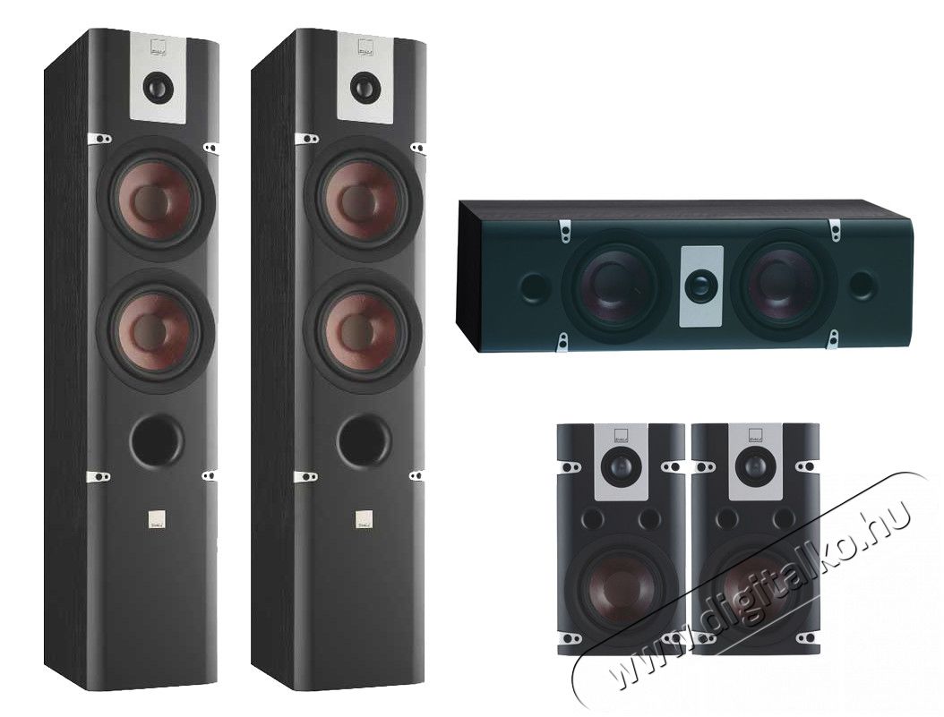 Dali Lektor 6 nagy szett (6+2+LCR) szett - fekete Audio-Video / Hifi / Multimédia - Hangfal - Hangfalszett - Akciós hangfal csomag - 289090