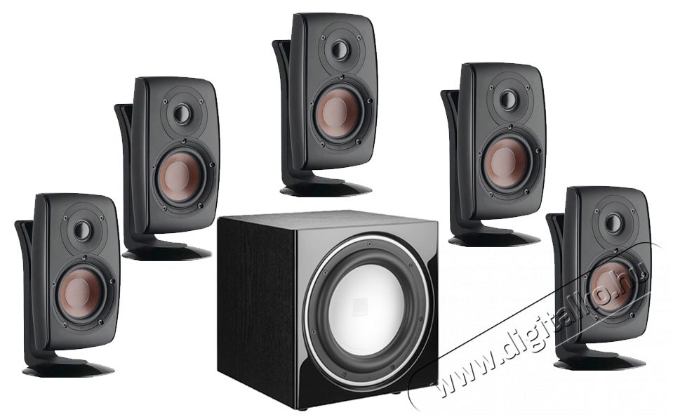 Dali Fazon Sat 5.0 + Zensor Sub E-9F hangfalszett Audio-Video / Hifi / Multimédia - Hangfal - Hangfalszett - Hangfalszett - 287808