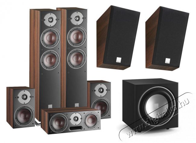 Dali OBERON 5/1/VOKAL/SUB E-9 F/ALTECO C-1 szett - fekete-dió Audio-Video / Hifi / Multimédia - Házimozi - Összeállított házimozi szett - 371183