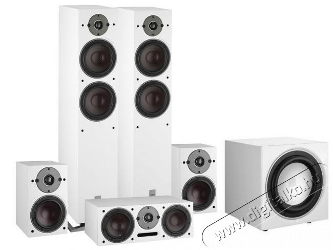 Dali OBERON 7/1/VOKAL/SUB E-9 F szett - fehér Audio-Video / Hifi / Multimédia - Házimozi - Összeállított házimozi szett - 371184